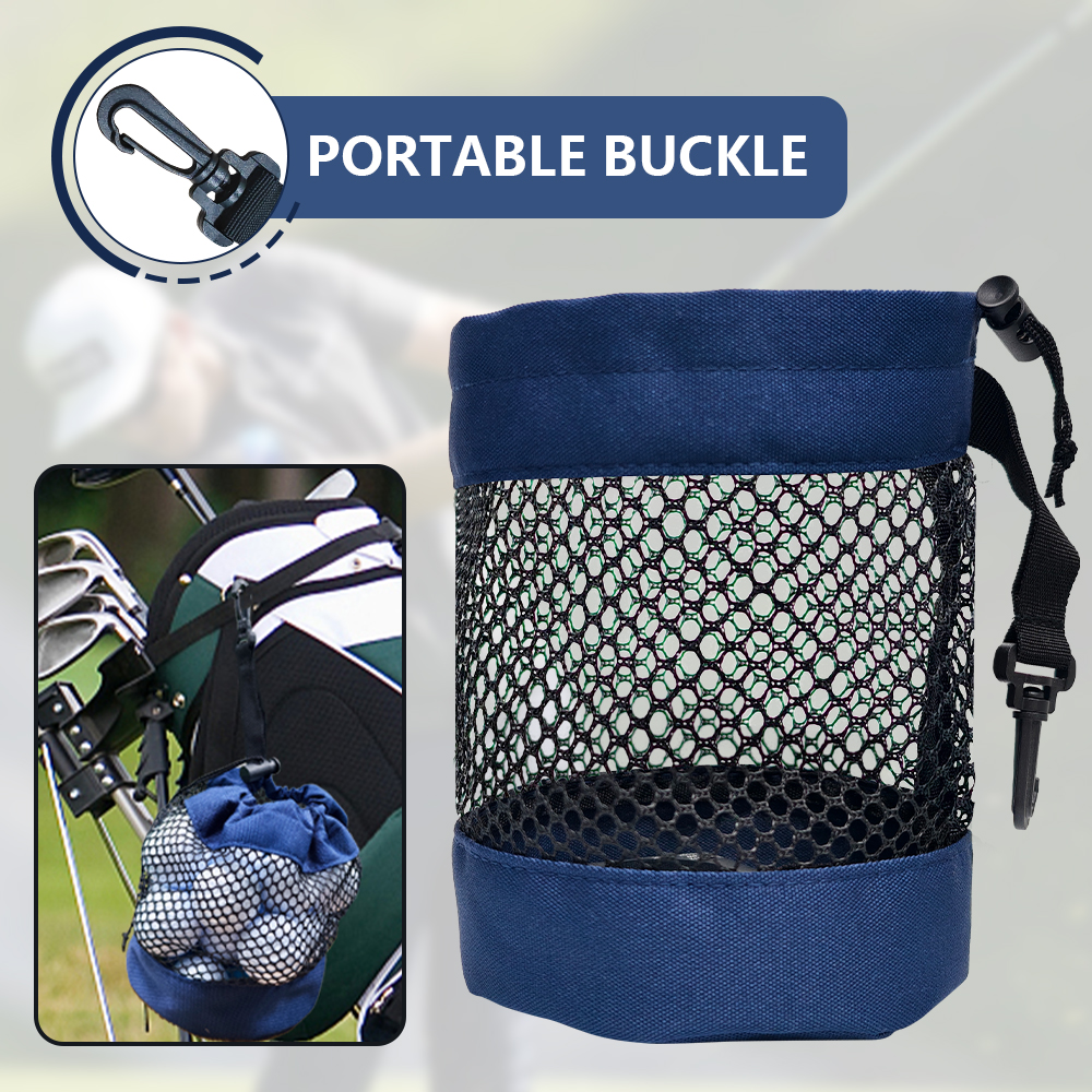 Golf Equipment Drawing - Polyester Golf Ball Storage Bag with