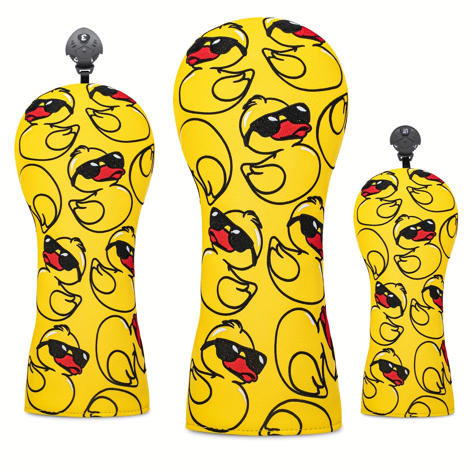 Golf Equipment Storage - Adorable Yellow Duck-Themed Golf Club Head