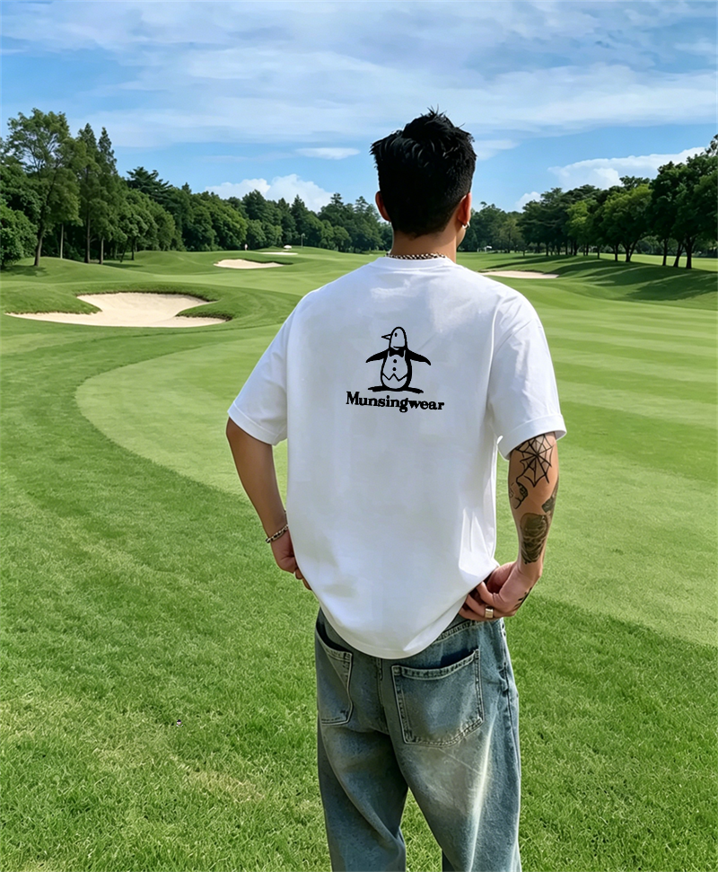 Men's Golf T-Shirt Short Sleev - Golf Equipment Logo のレビューと価格