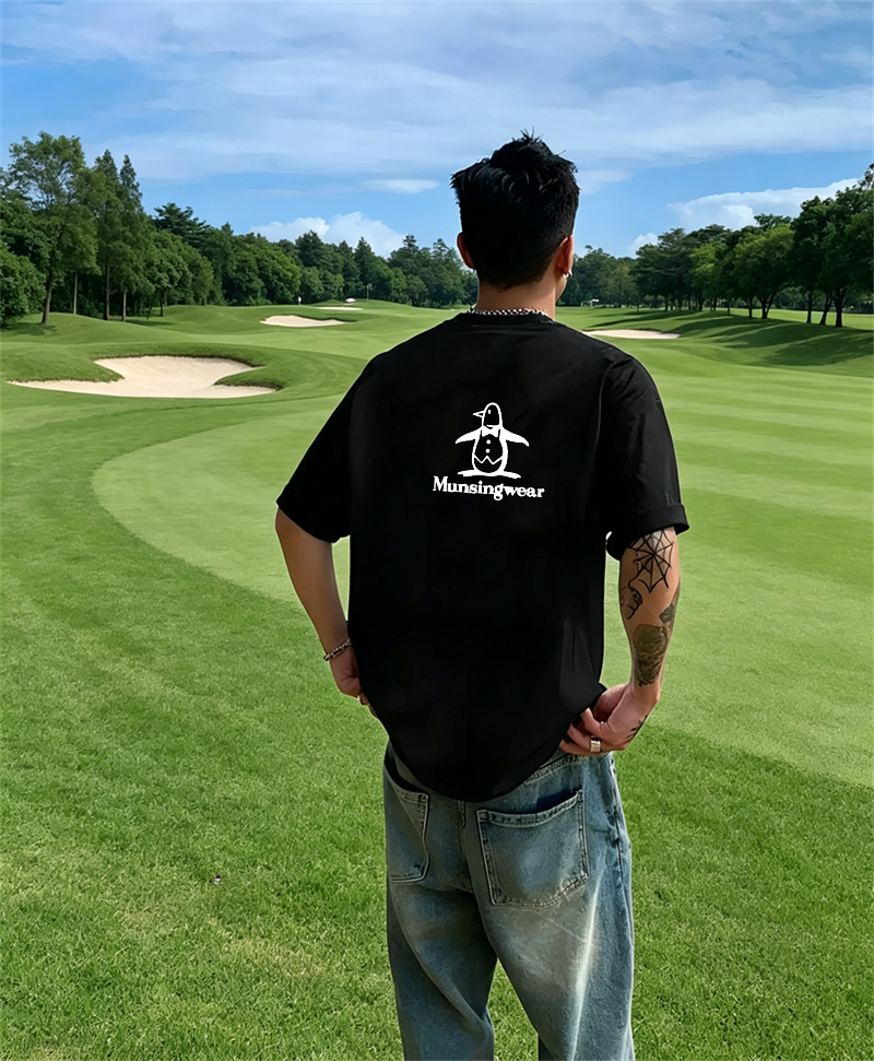 Men's Golf T-Shirt Short Sleev - Golf Equipment Logo のレビューと価格