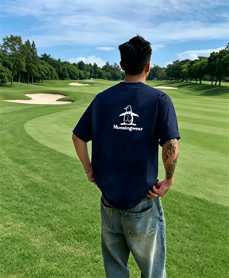 Men's Golf T-Shirt Short Sleev - Golf Equipment Logo のレビューと価格