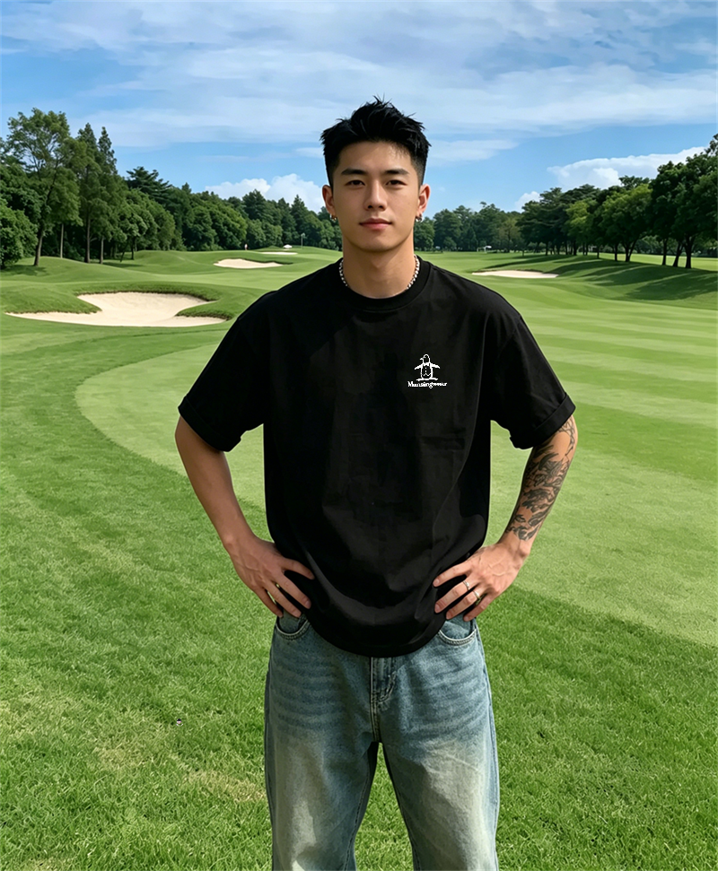 Men's Golf T-Shirt Short Sleev - Golf Equipment Logo のレビューと価格