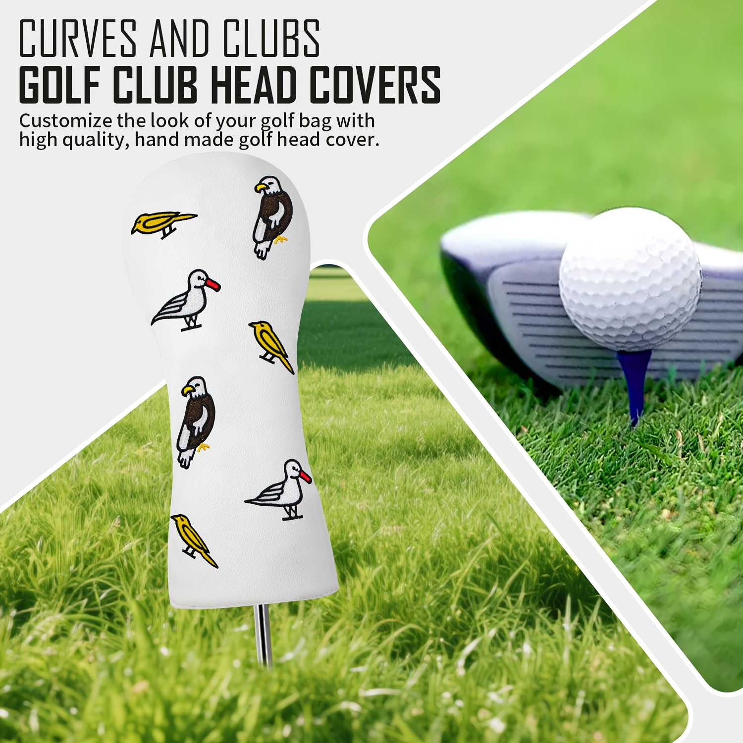 1pc/4pcs Driver/Fairway/Hybrid - Golf Equipment Storage のレビューと価格