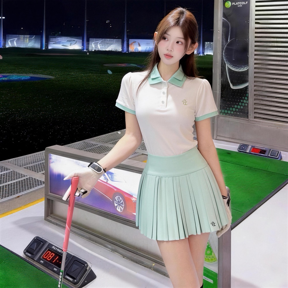 PL Golf Double Collar Polo Shi - Golf Equipment Women のレビューと価格