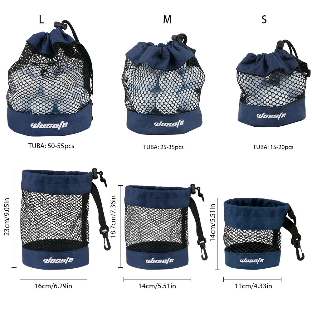 1pc Golf Ball Bag, Mesh Nylon  - Golf Equipment Drawing のレビューと価格