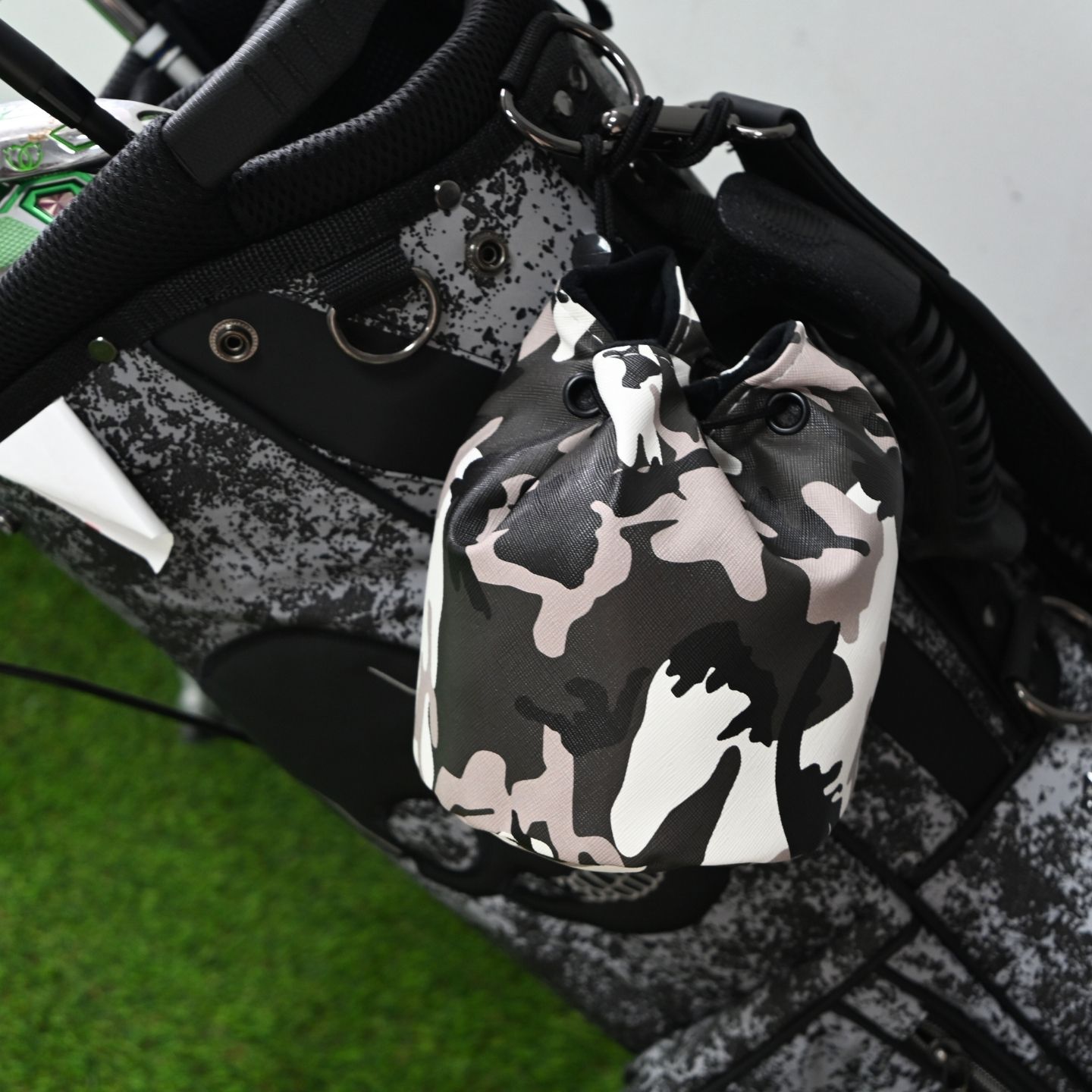 1pc Golf Tee Bag Pouch Camoufl - Golf Equipment Drawing のレビューと価格