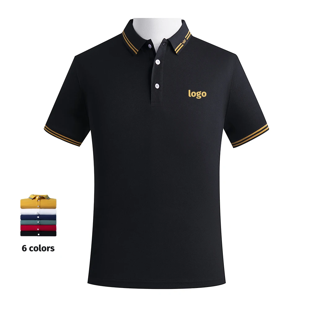 Men Polo T-shirt Logo Customiz - Golf Equipment Logo のレビューと価格