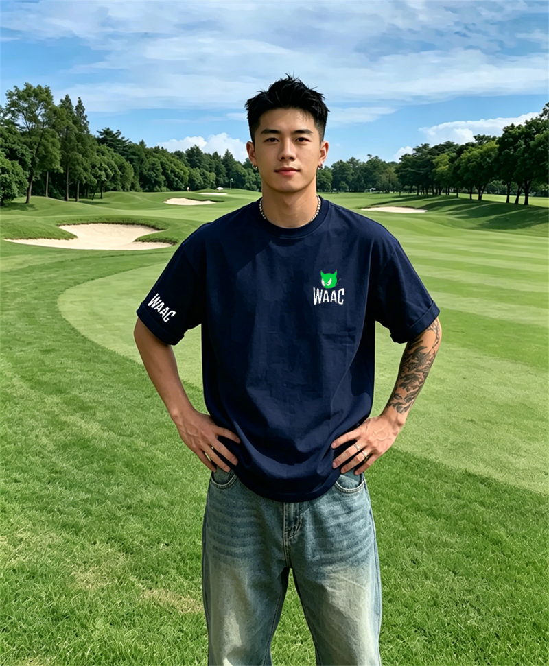 Men's Black Golf T-shirt Short - Golf Equipment Logo のレビューと価格