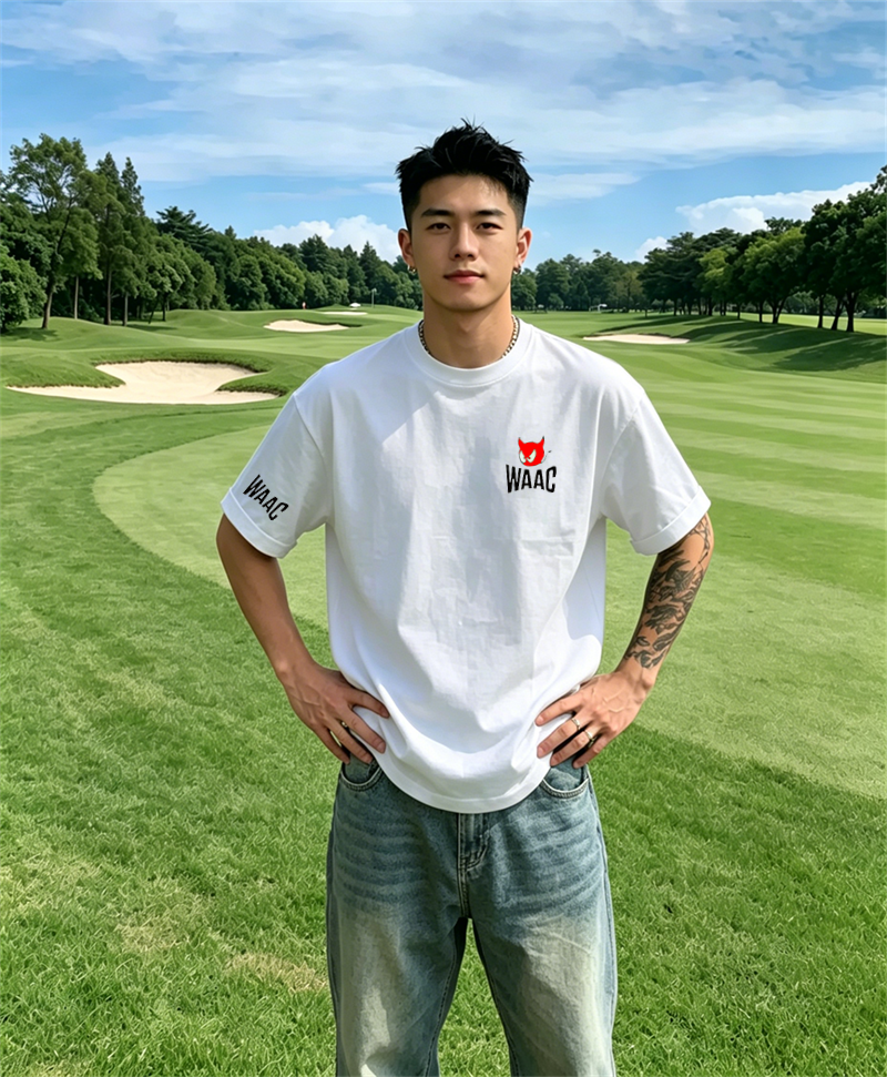 Men's Black Golf T-shirt Short - Golf Equipment Logo のレビューと価格