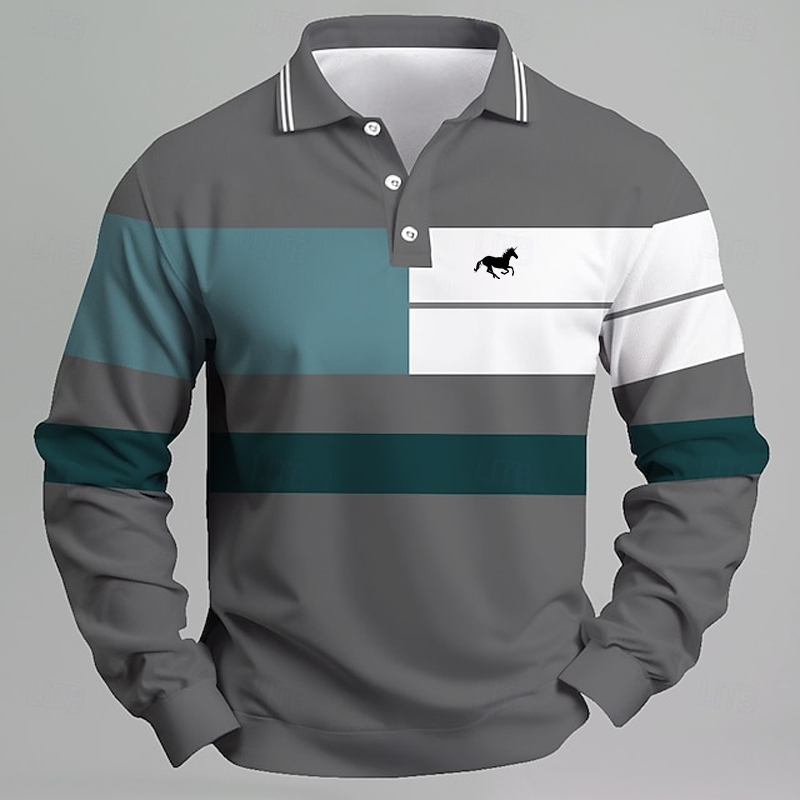 Men's Striped Printed Unicorn  - Golf Equipment Logo のレビューと価格