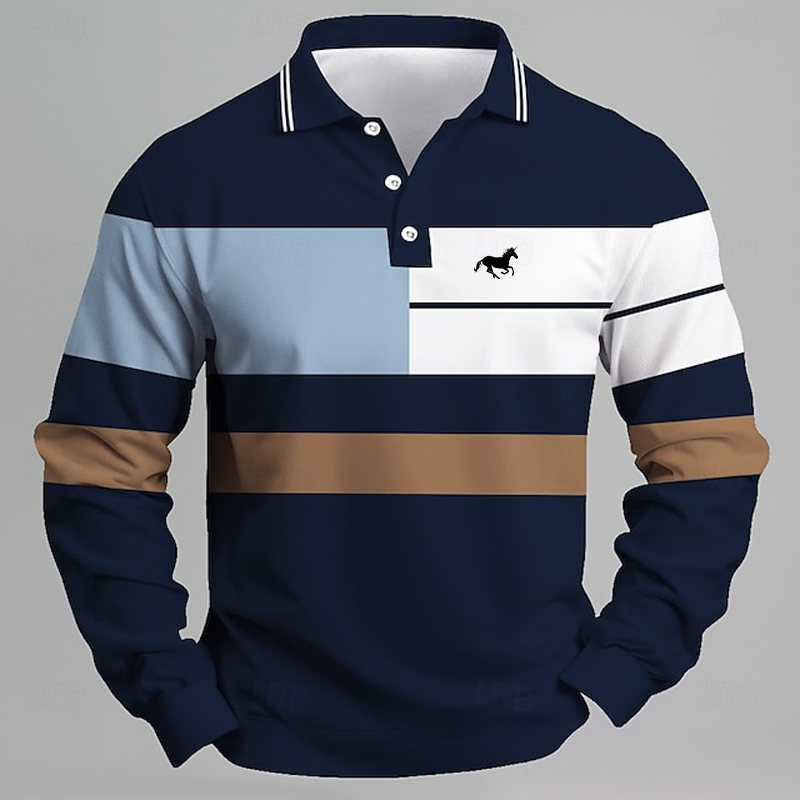 Men's Striped Printed Unicorn  - Golf Equipment Logo のレビューと価格