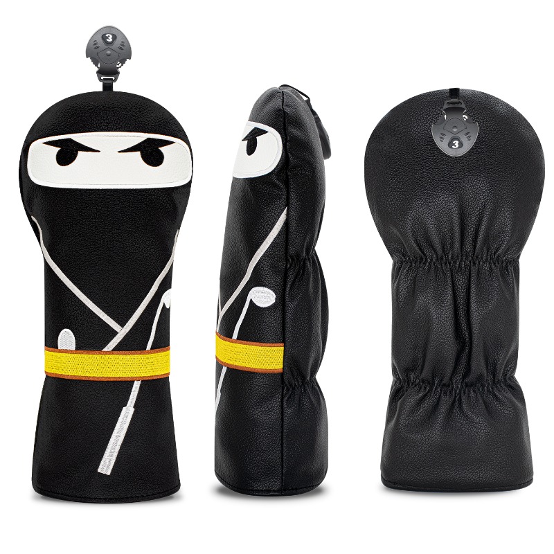 Samurai Pattern Black Golf Clu - Golf Equipment Storage のレビューと価格