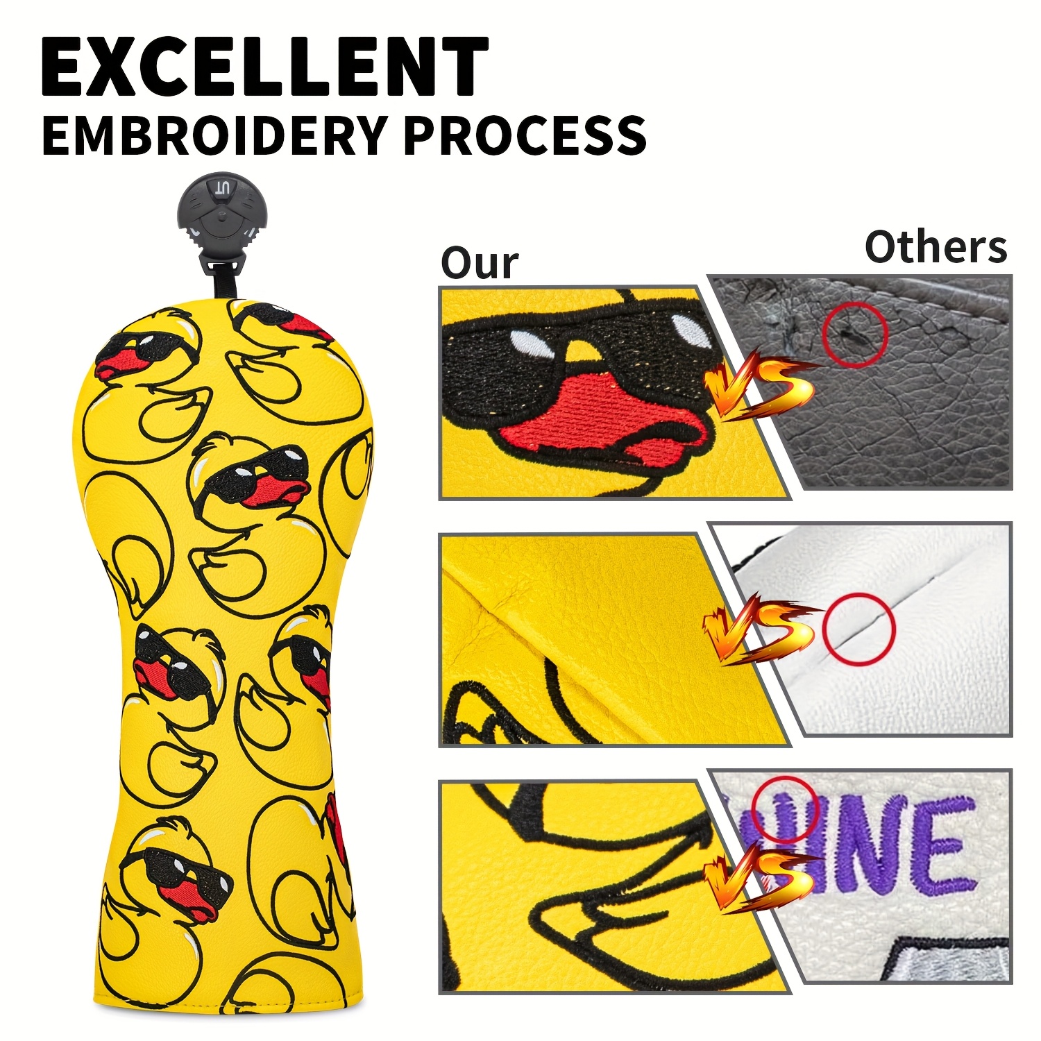 Adorable Yellow Duck-Themed Go - Golf Equipment Storage のレビューと価格