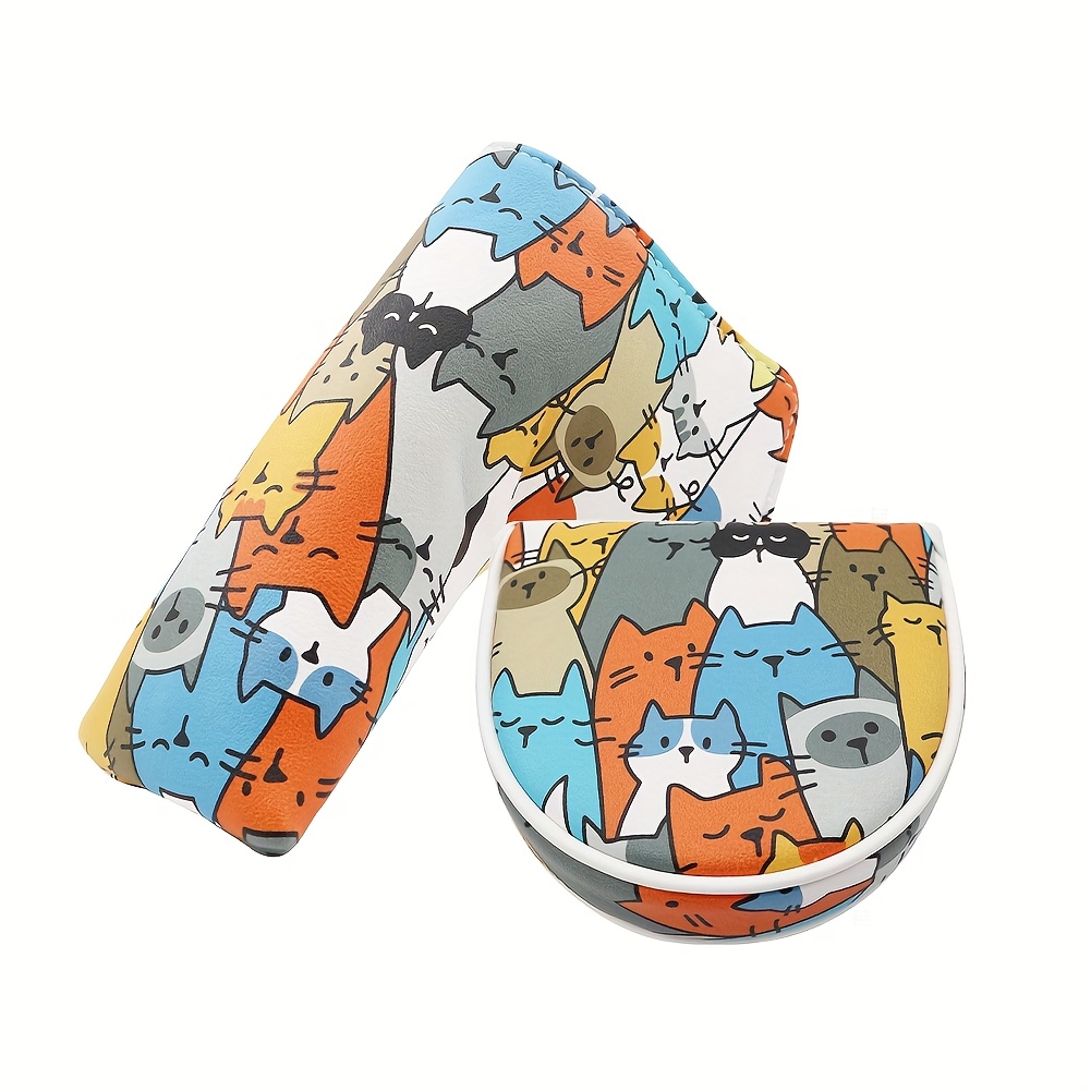 1pc Mallet Putter Head Cover B - Golf Equipment Storage のレビューと価格