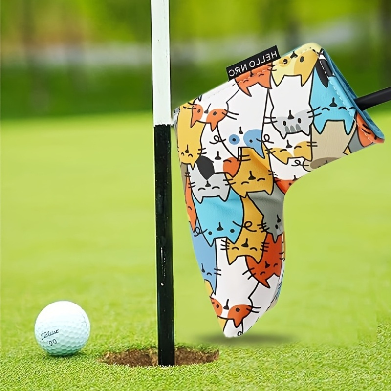 1pc Mallet Putter Head Cover B - Golf Equipment Storage のレビューと価格