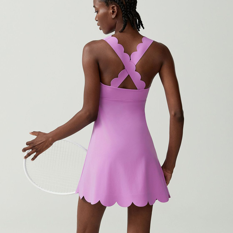 Women Tennis Yoga Dress Solid  - Golf Equipment Women のレビューと価格