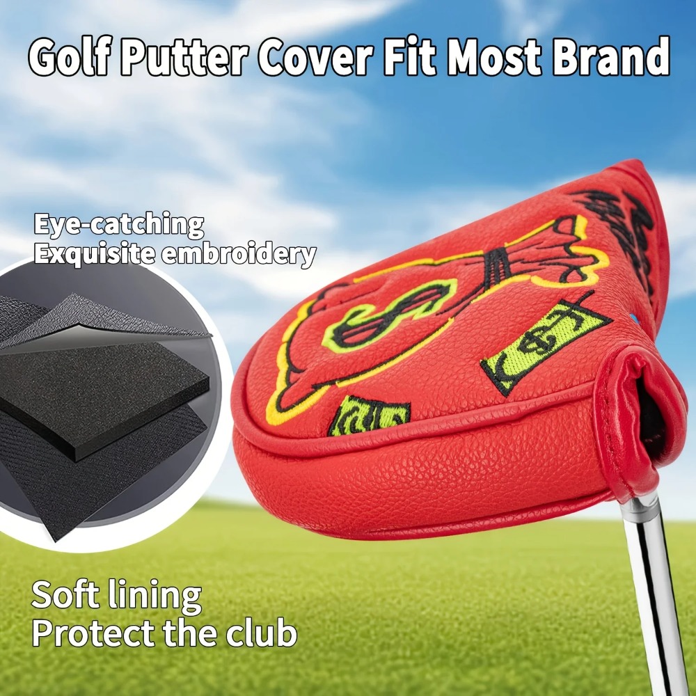 Golf Putter Cover | Half Round - Golf Equipment Storage のレビューと価格